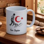 Atatürk Baskılı Kişiye Özel Bardak
