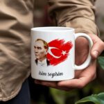 Atatürk Baskılı Kişiye Özel Kupa Bardak