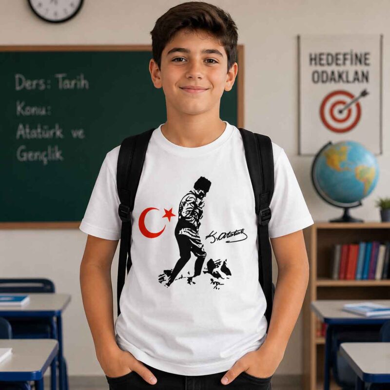Atatürk Baskılı Tişört